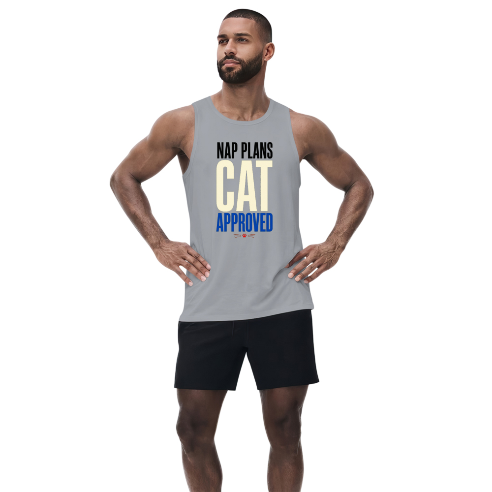 Nap Plans, Cat Approved Tank Top