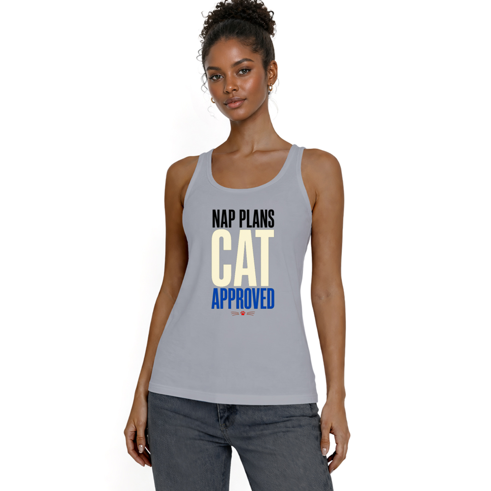 Nap Plans, Cat Approved Tank Top
