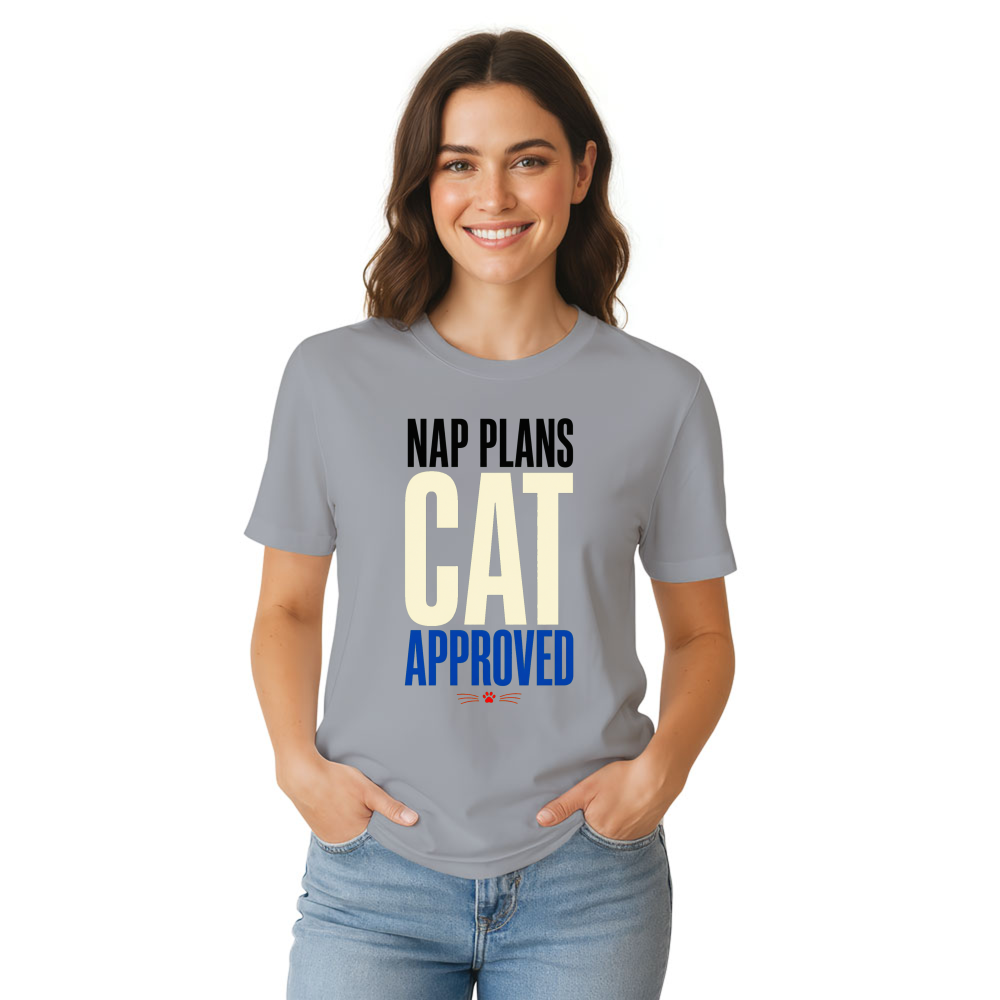 Nap Plans, Cat Approved T-Shirt