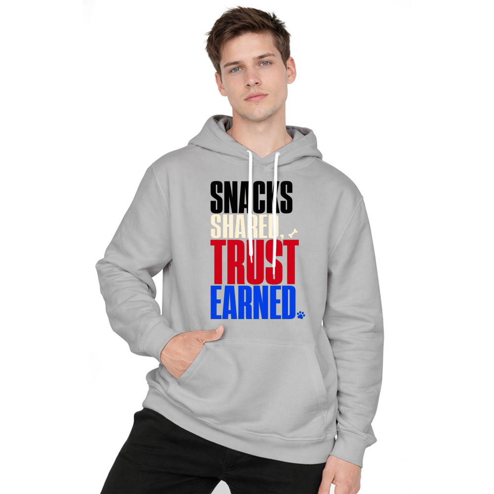 Snacks Shared Trust Earned Hoodie