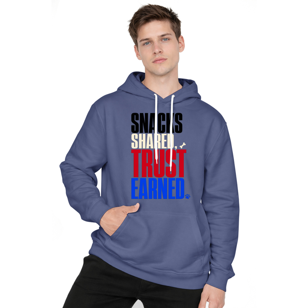 Snacks Shared Trust Earned Hoodie