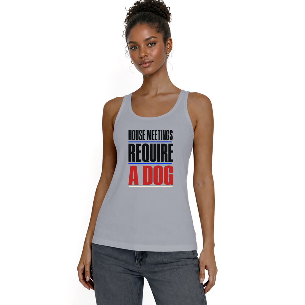 House Meetings Require a Dog Tank Top