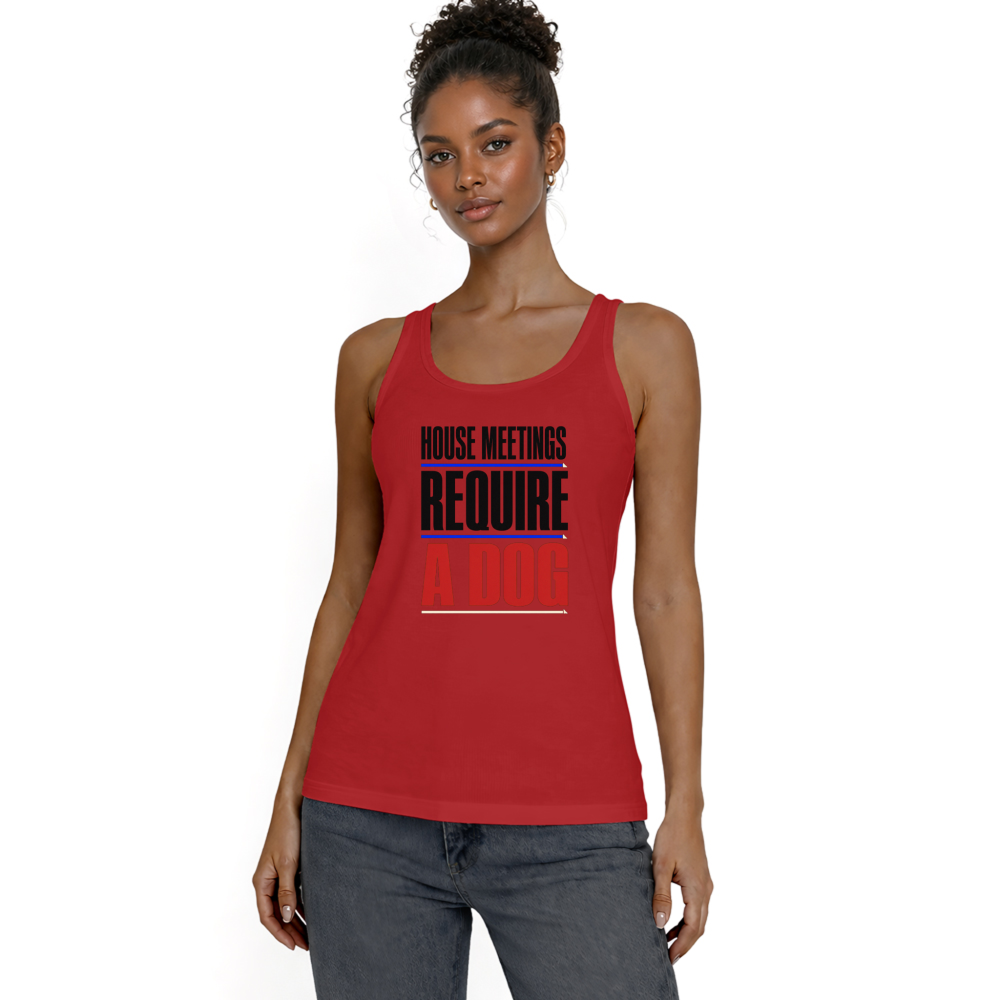 House Meetings Require a Dog Tank Top