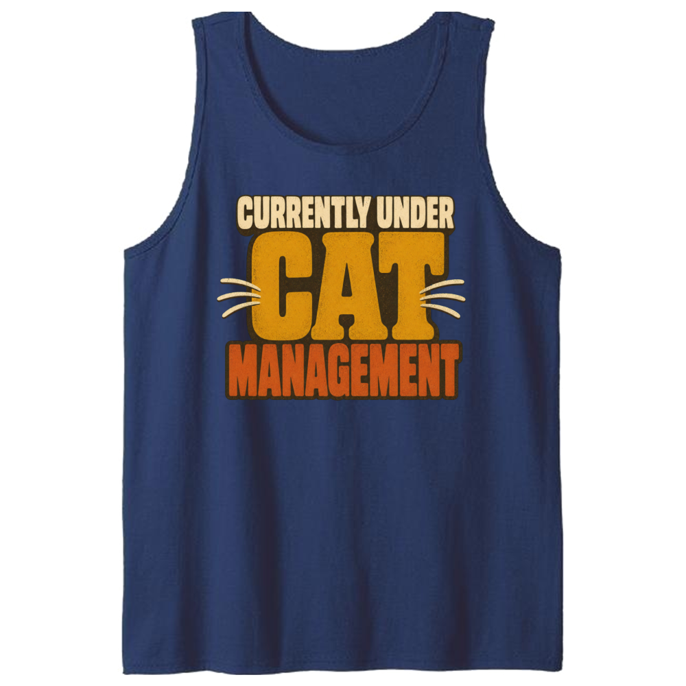 Currently Under Cat Management Tank Top