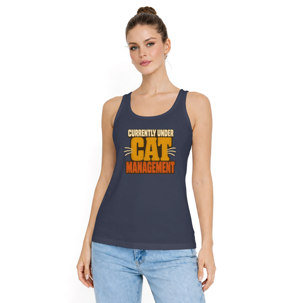 Currently Under Cat Management Tank Top