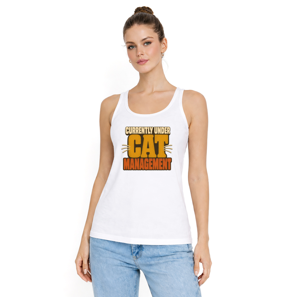 Currently Under Cat Management Tank Top