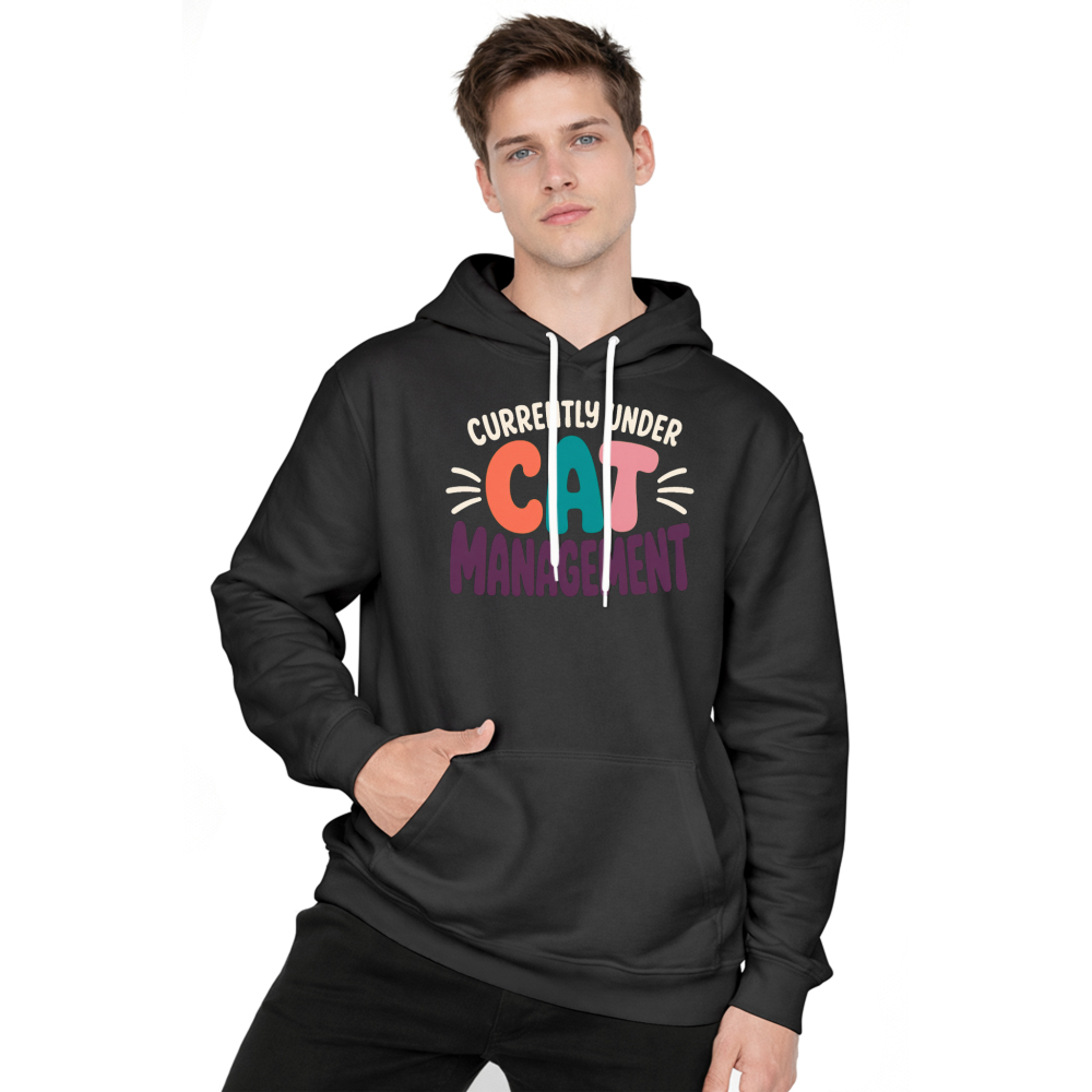 Currently Under Cat Management Hoodie