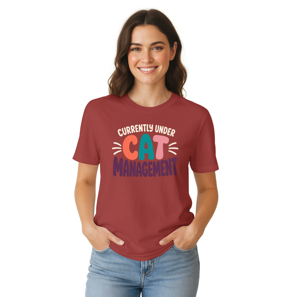 Currently Under Cat Management T-Shirt