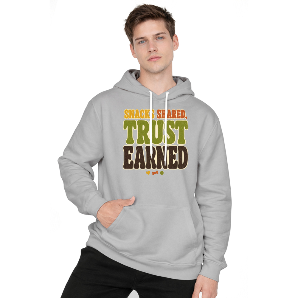 Snacks Shared, Trust Earned Hoodie