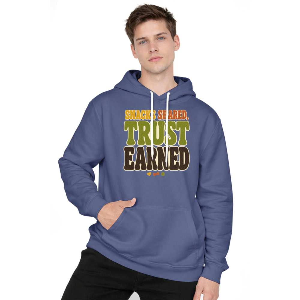 Snacks Shared, Trust Earned Hoodie