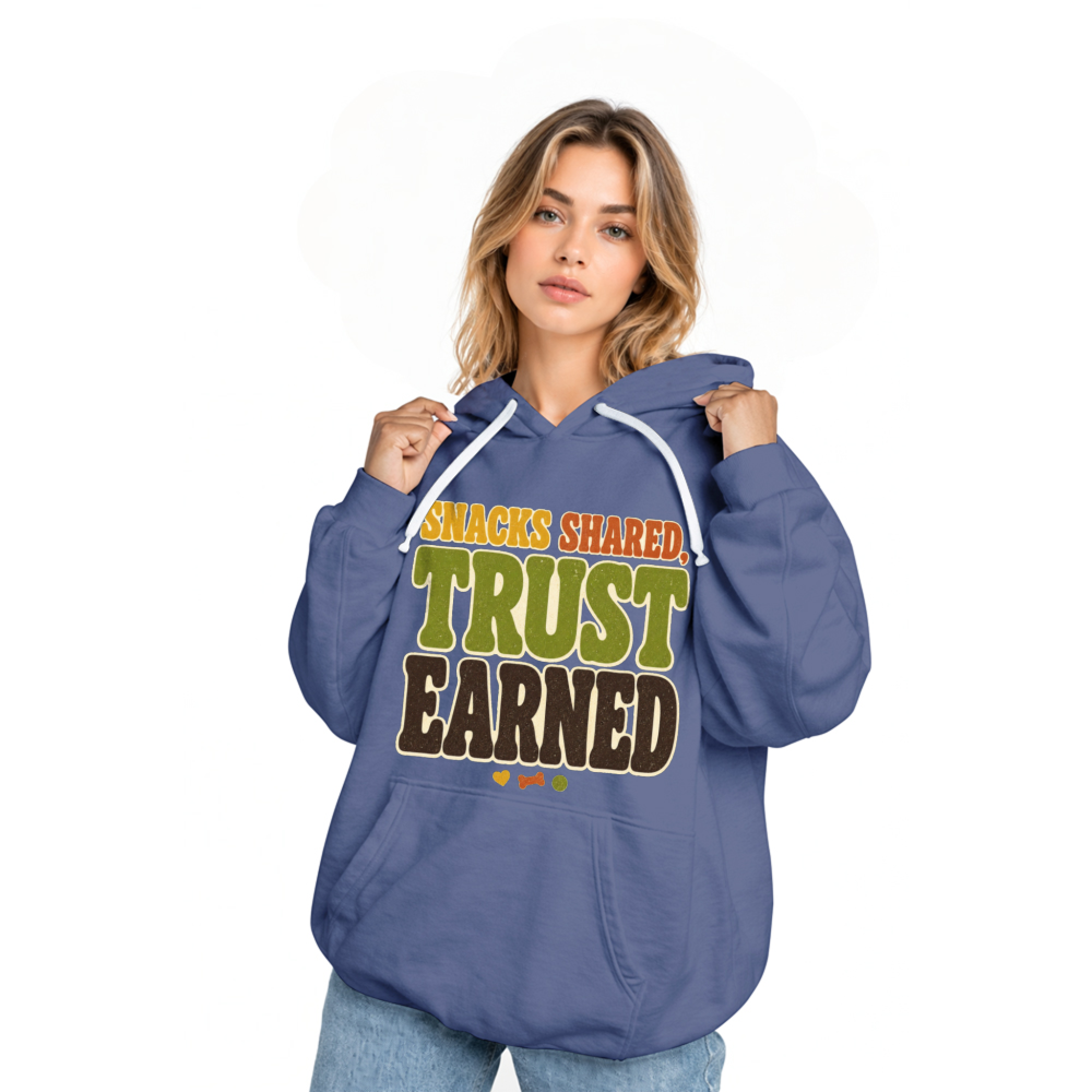 Snacks Shared, Trust Earned Hoodie