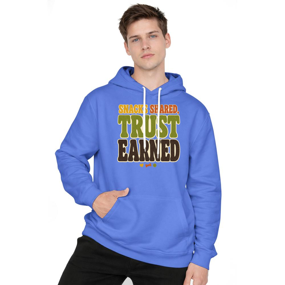 Snacks Shared, Trust Earned Hoodie