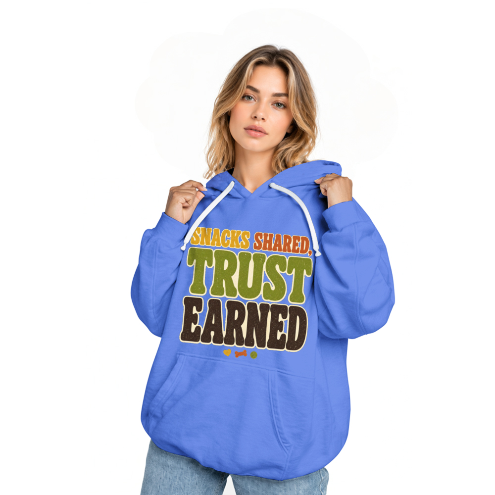 Snacks Shared, Trust Earned Hoodie