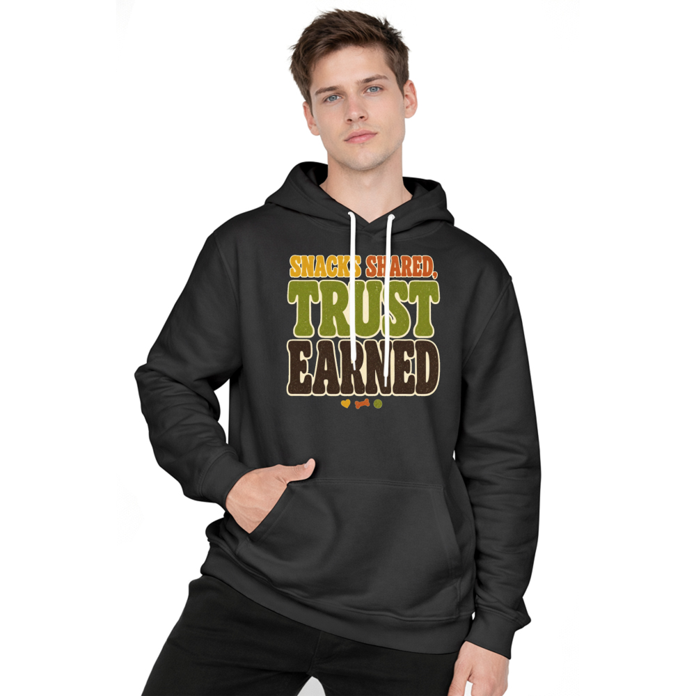Snacks Shared, Trust Earned Hoodie