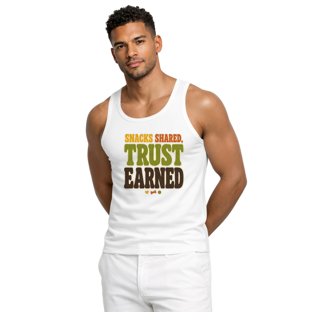 Snacks Shared Trust Earned Tank Top