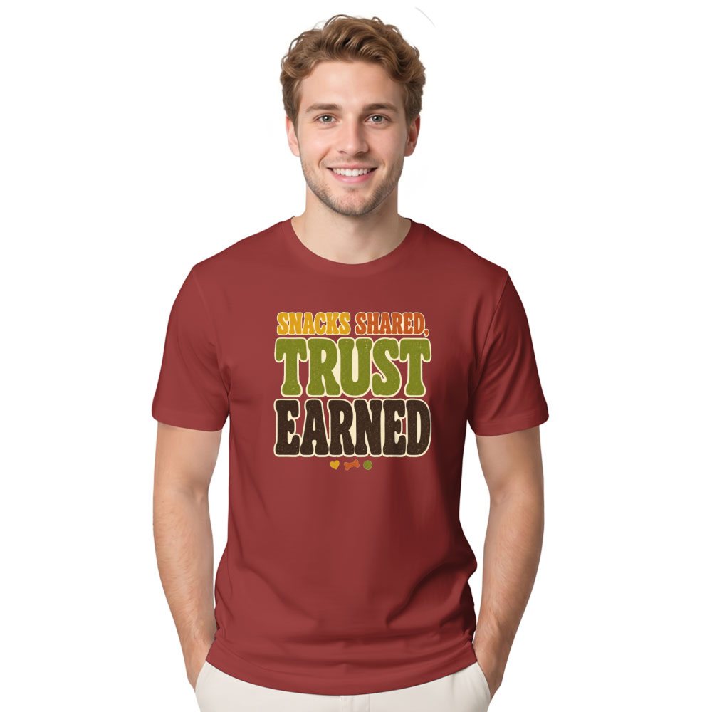 Snacks Shared, Trust Earned T-Shirt