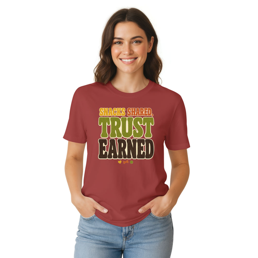 Snacks Shared, Trust Earned T-Shirt