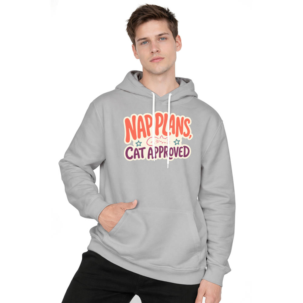 Nap Plans, Cat Approved Hoodie