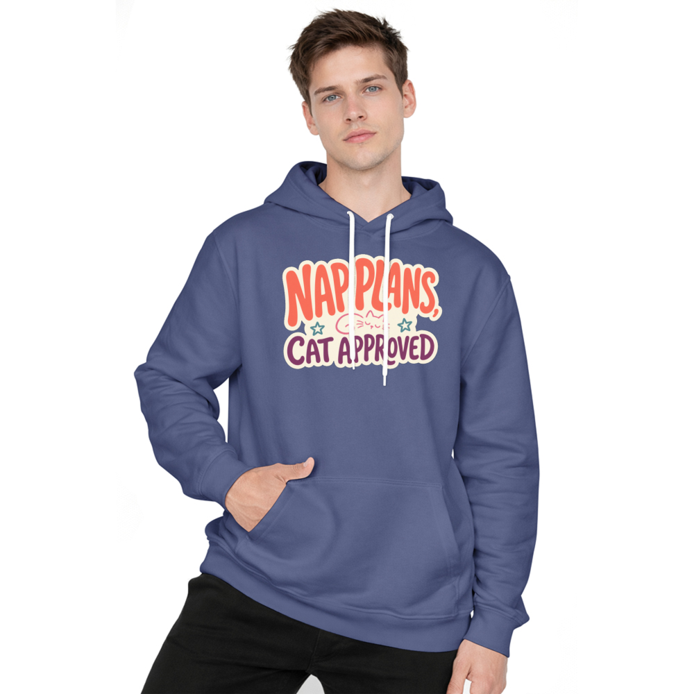 Nap Plans, Cat Approved Hoodie