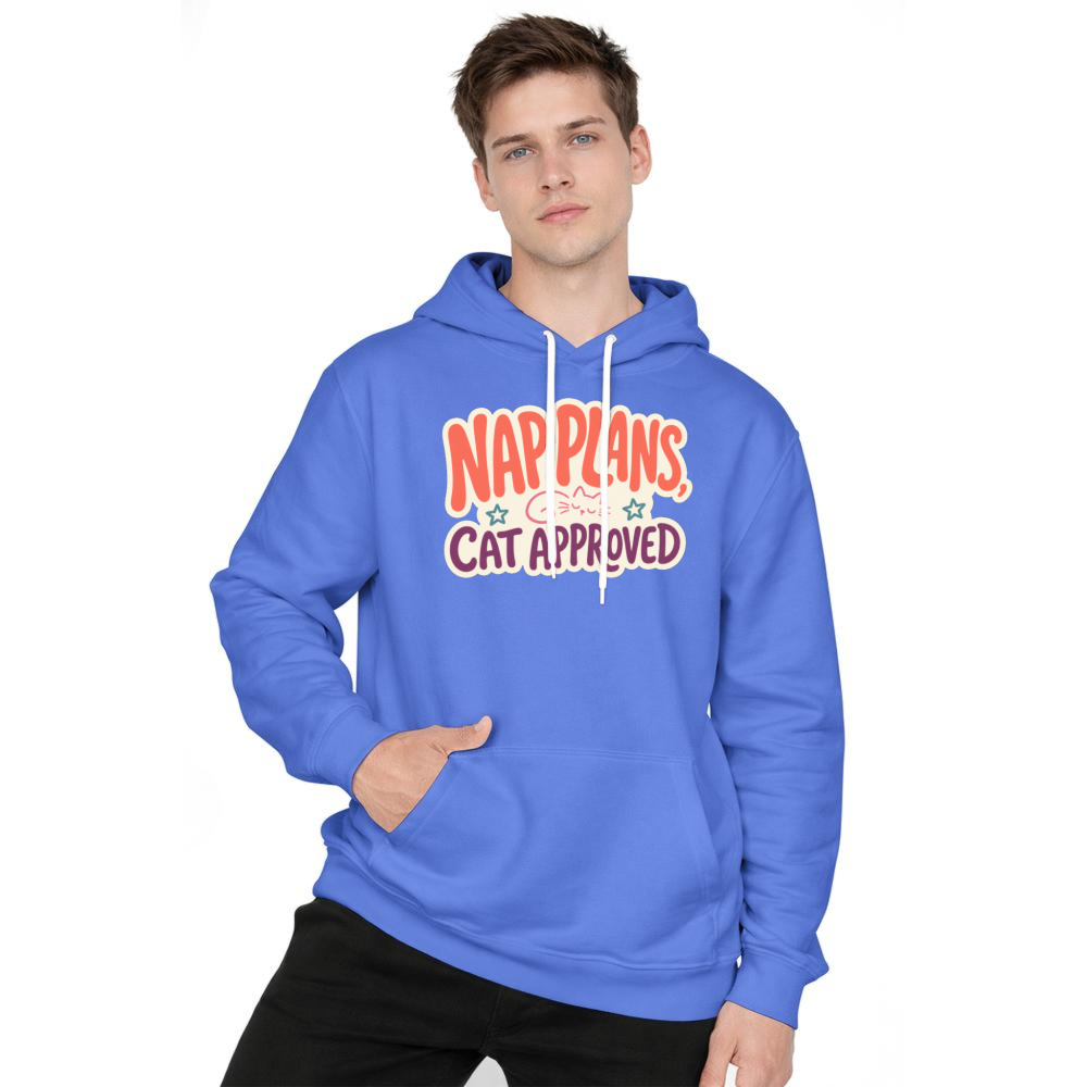 Nap Plans, Cat Approved Hoodie