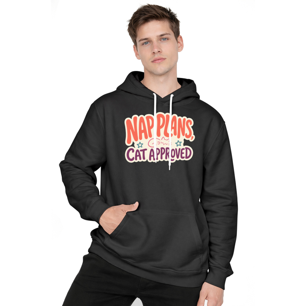 Nap Plans, Cat Approved Hoodie