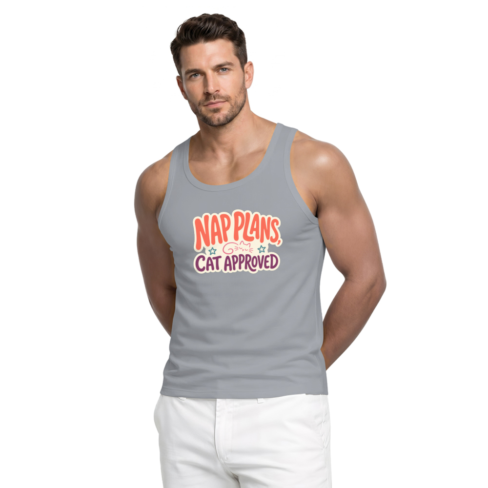 Nap Plans, Cat Approved Tank Top