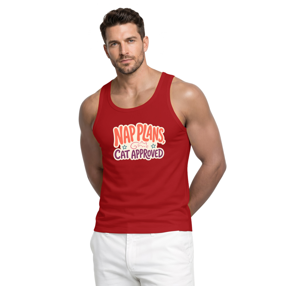 Nap Plans, Cat Approved Tank Top