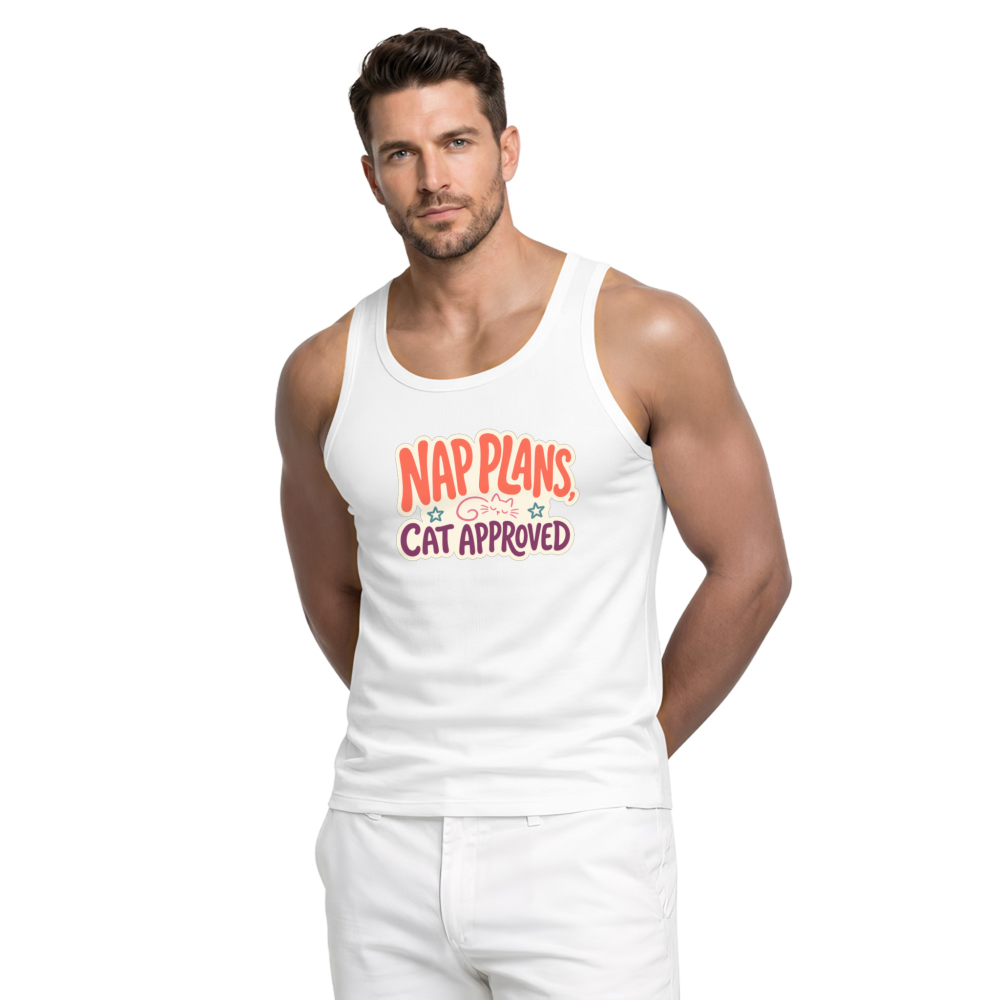 Nap Plans, Cat Approved Tank Top