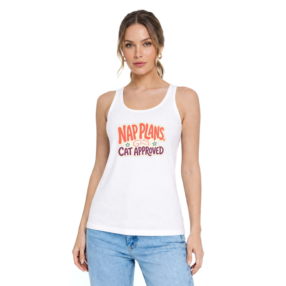 Nap Plans, Cat Approved Tank Top