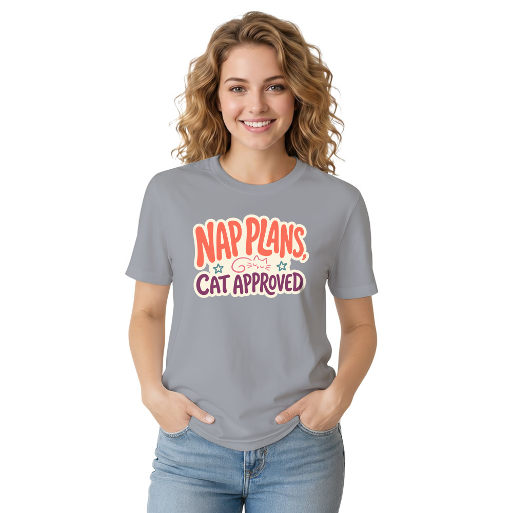 Nap Plans, Cat Approved T-Shirt