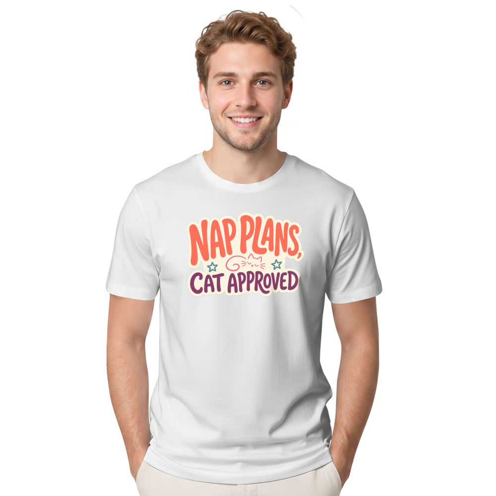 Nap Plans, Cat Approved T-Shirt