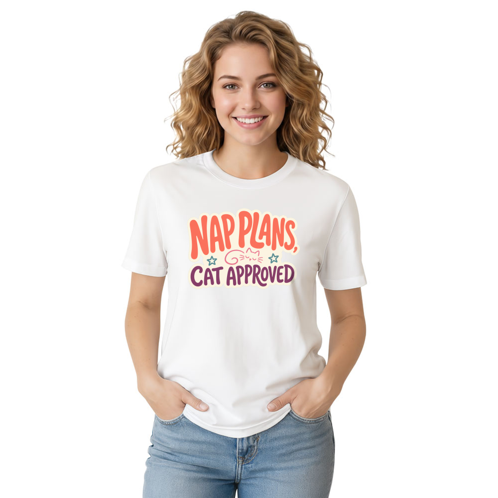 Nap Plans, Cat Approved T-Shirt