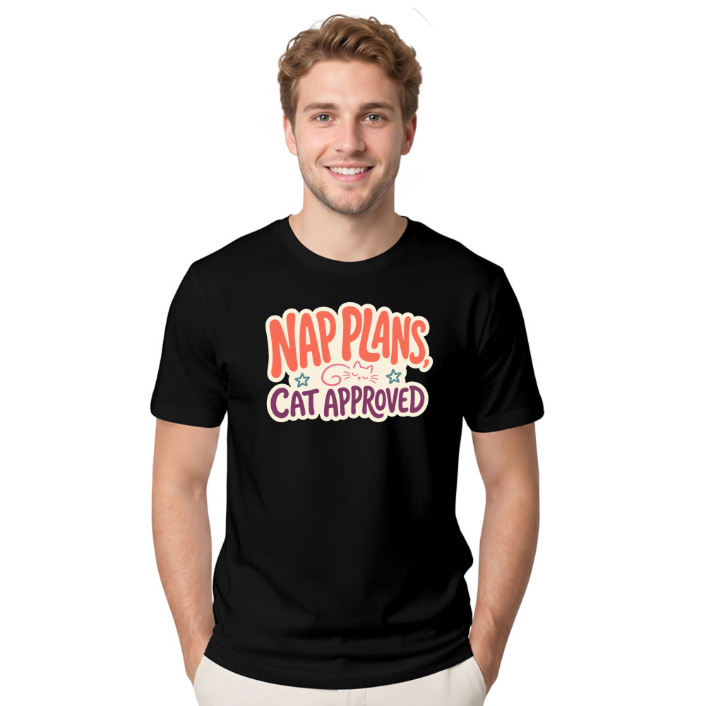 Nap Plans, Cat Approved T-Shirt