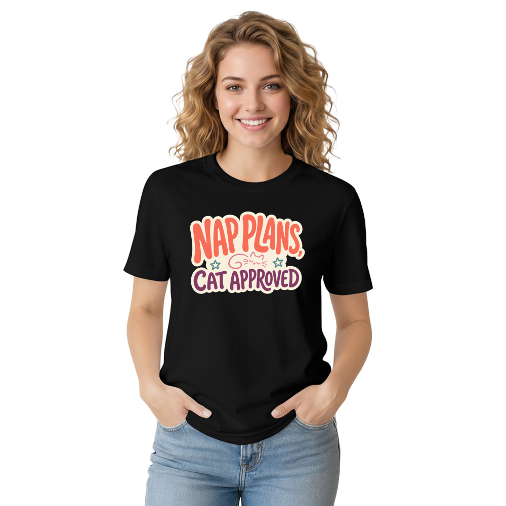 Nap Plans, Cat Approved T-Shirt