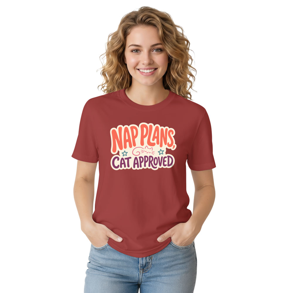 Nap Plans, Cat Approved T-Shirt