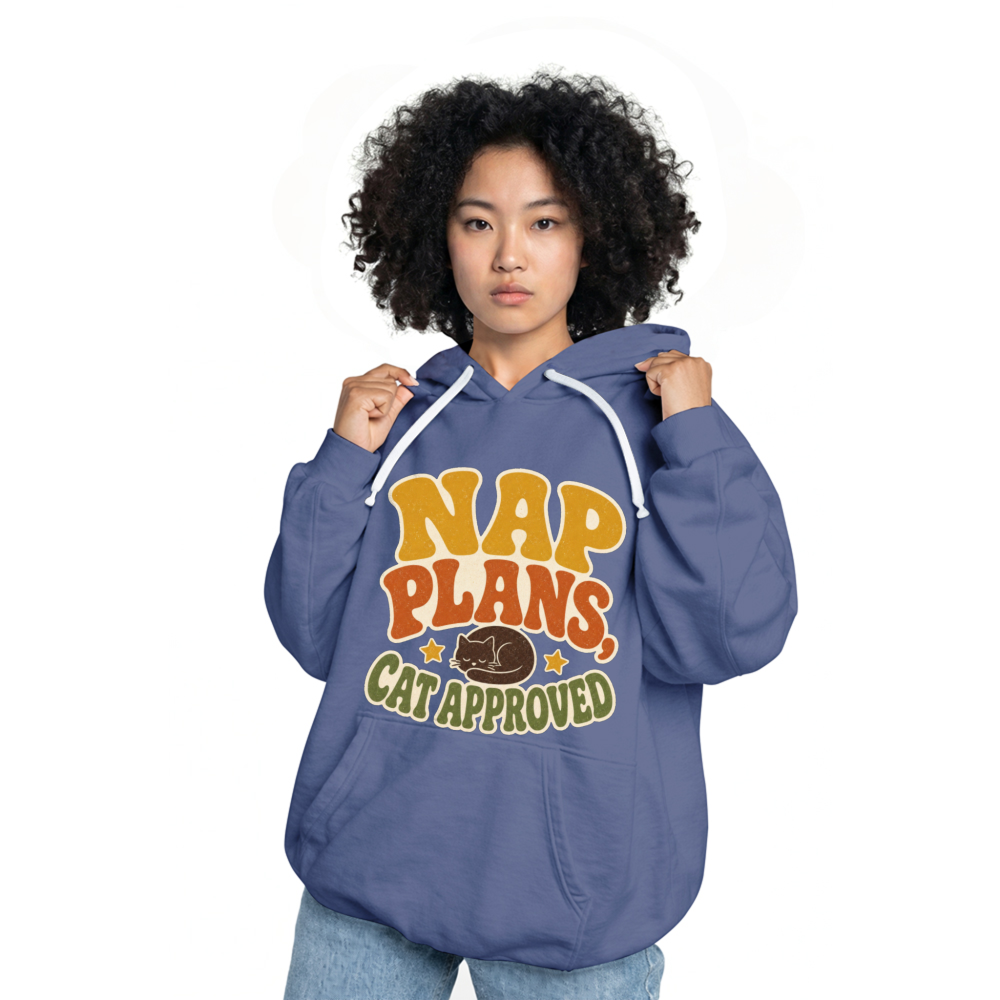 Nap Plans, Cat Approved Hoodie