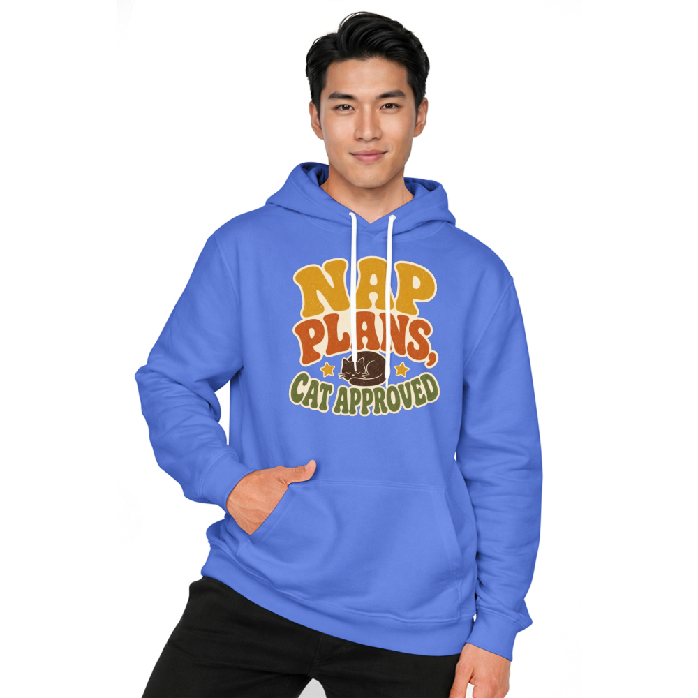 Nap Plans, Cat Approved Hoodie