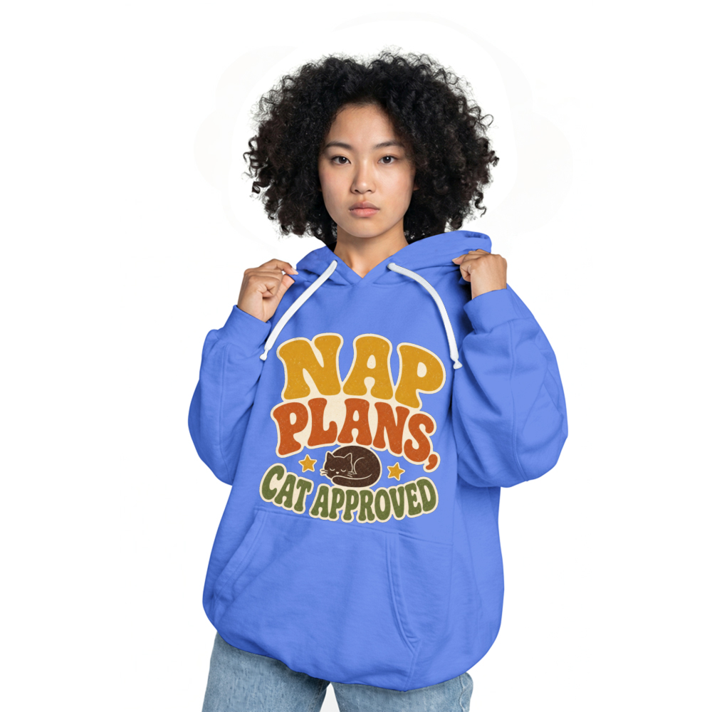 Nap Plans, Cat Approved Hoodie