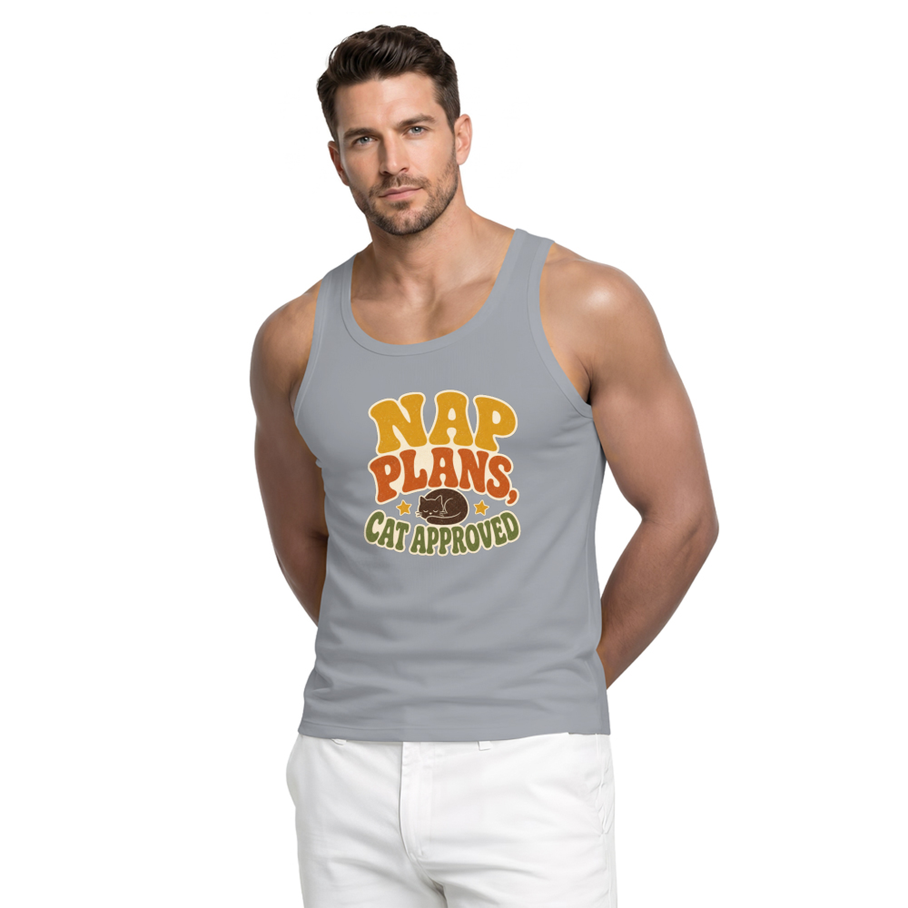 Nap Plans, Cat Approved Tank Top