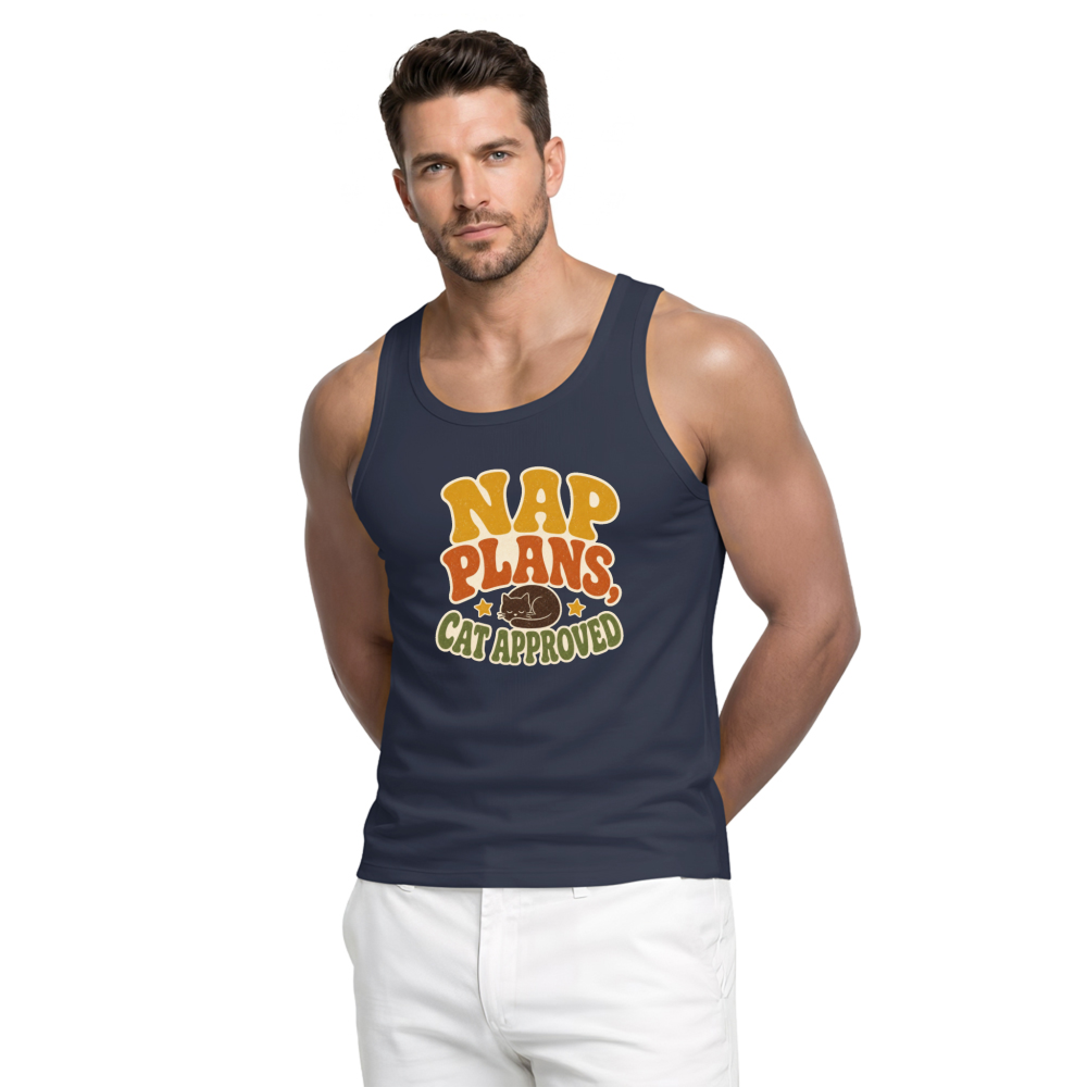 Nap Plans, Cat Approved Tank Top