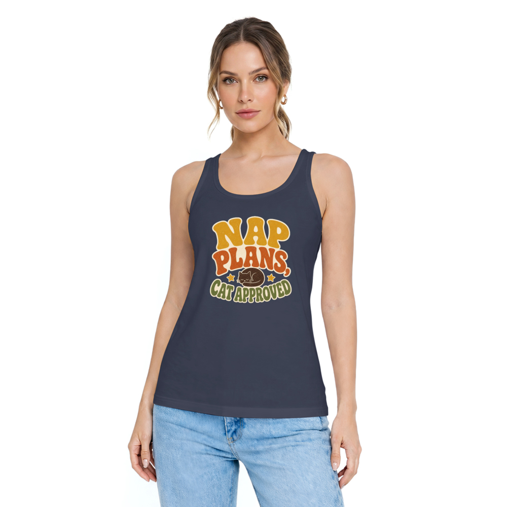 Nap Plans, Cat Approved Tank Top
