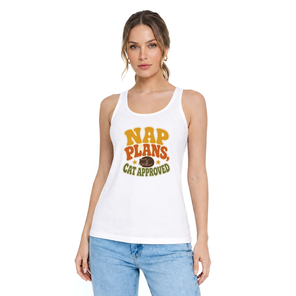 Nap Plans, Cat Approved Tank Top