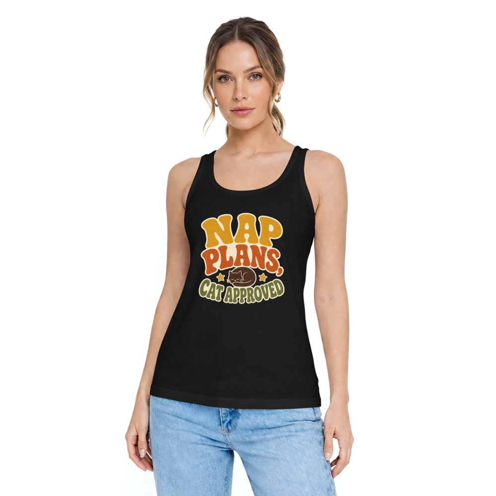 Nap Plans, Cat Approved Tank Top