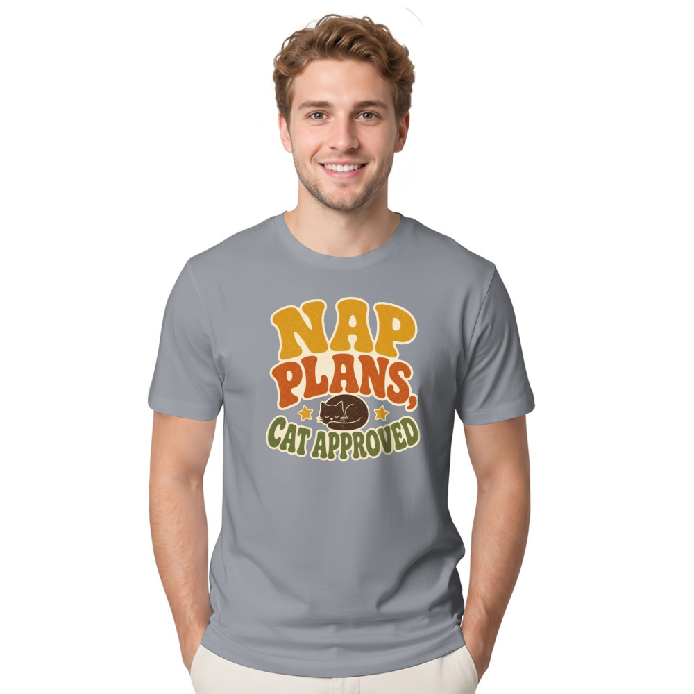 Nap Plans, Cat Approved T-Shirt