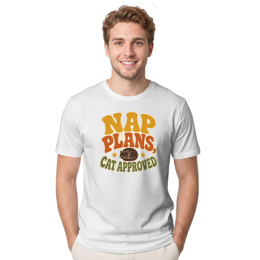 Nap Plans, Cat Approved T-Shirt