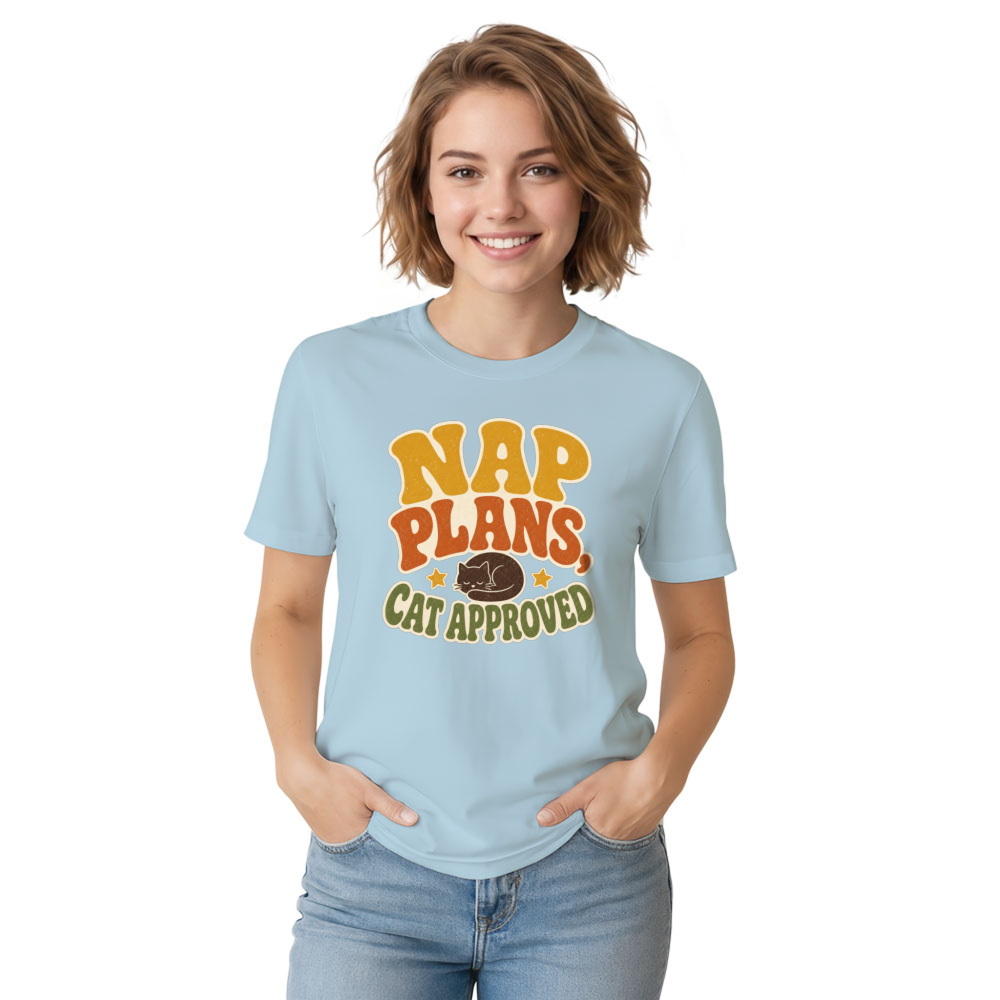 Nap Plans, Cat Approved T-Shirt