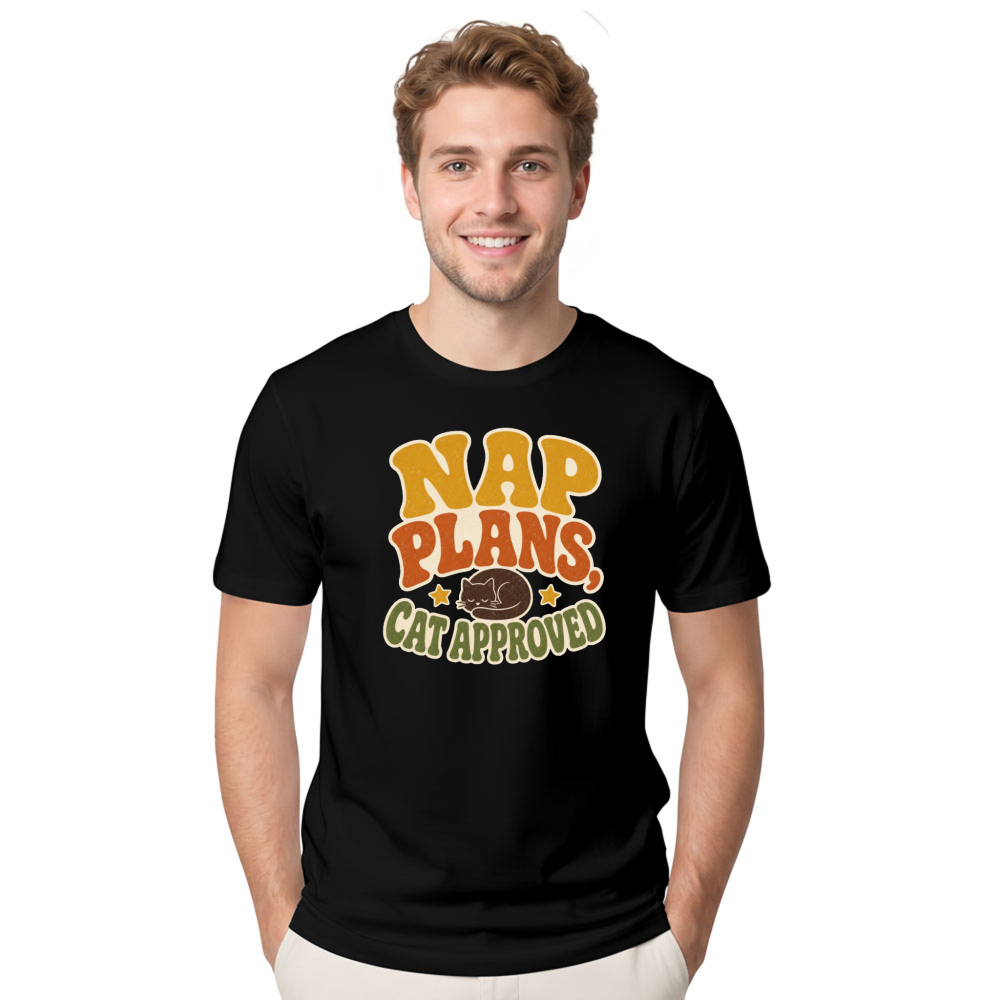 Nap Plans, Cat Approved T-Shirt