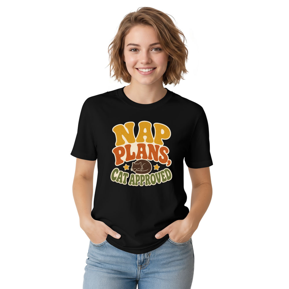 Nap Plans, Cat Approved T-Shirt
