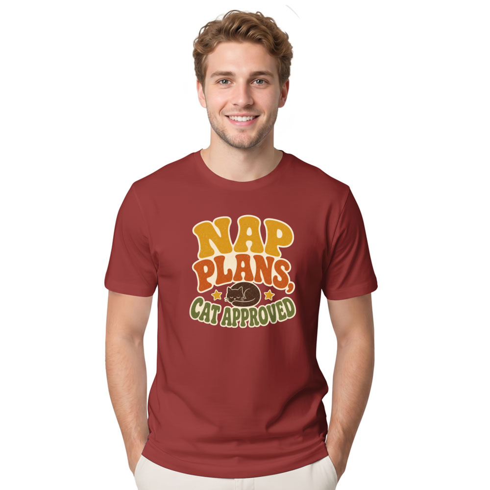 Nap Plans, Cat Approved T-Shirt