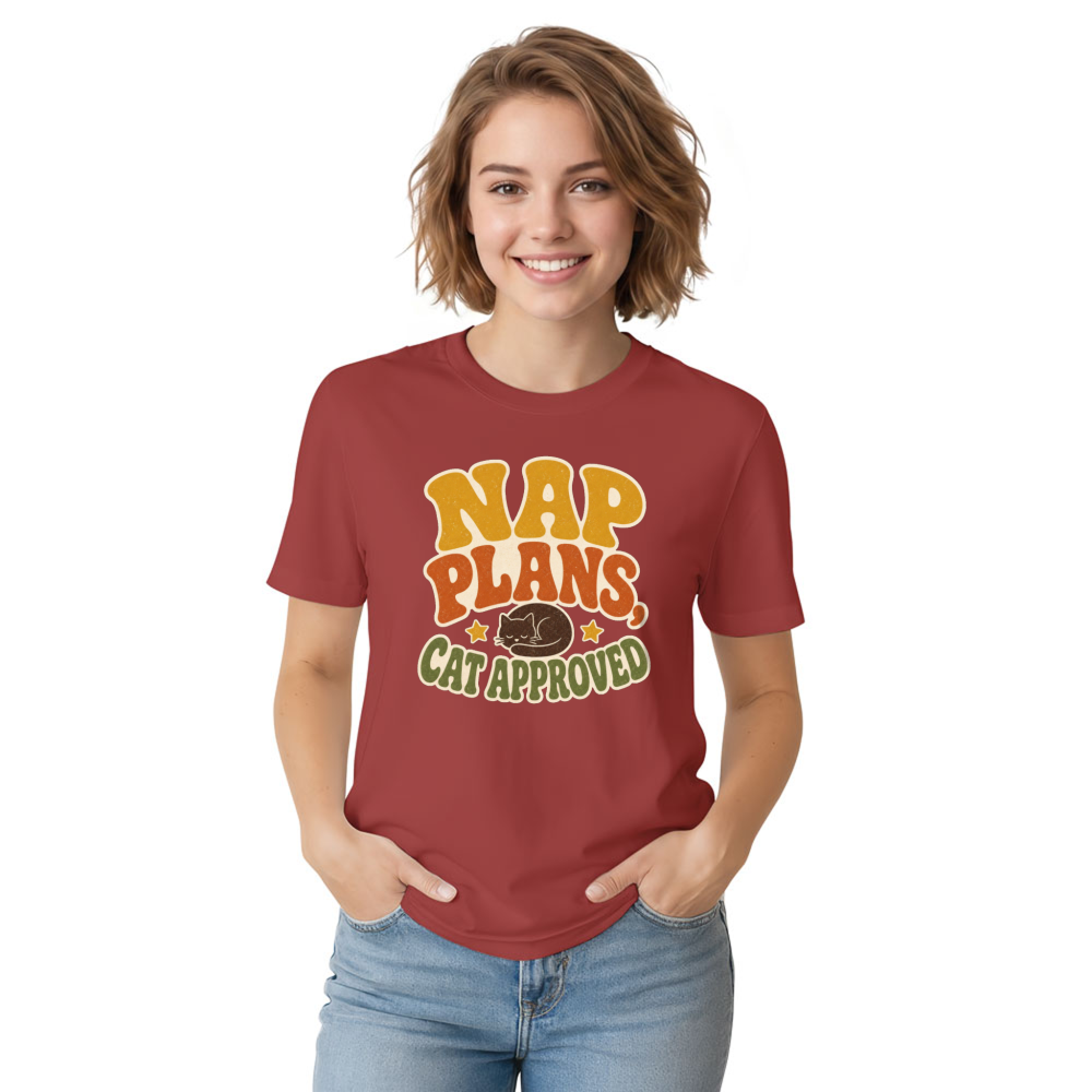 Nap Plans, Cat Approved T-Shirt